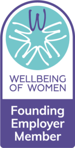 The Wellbeing of Women membership badge
